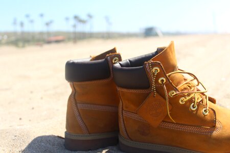 Work boot beach party sunshine
