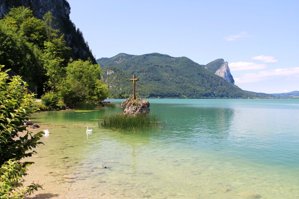 Mondsee cross austria