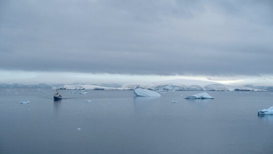 Sea environment frozen photo