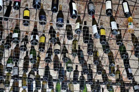 Wines bottle cellar photo