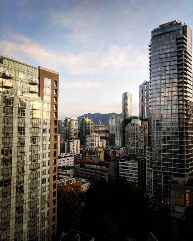 British columbia bc skyline