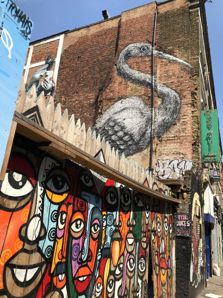 Street art shoreditch art