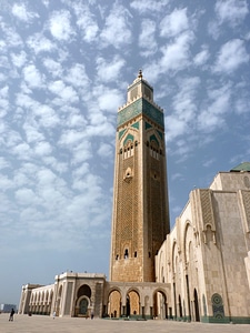 Casablanca mosque morocco photo