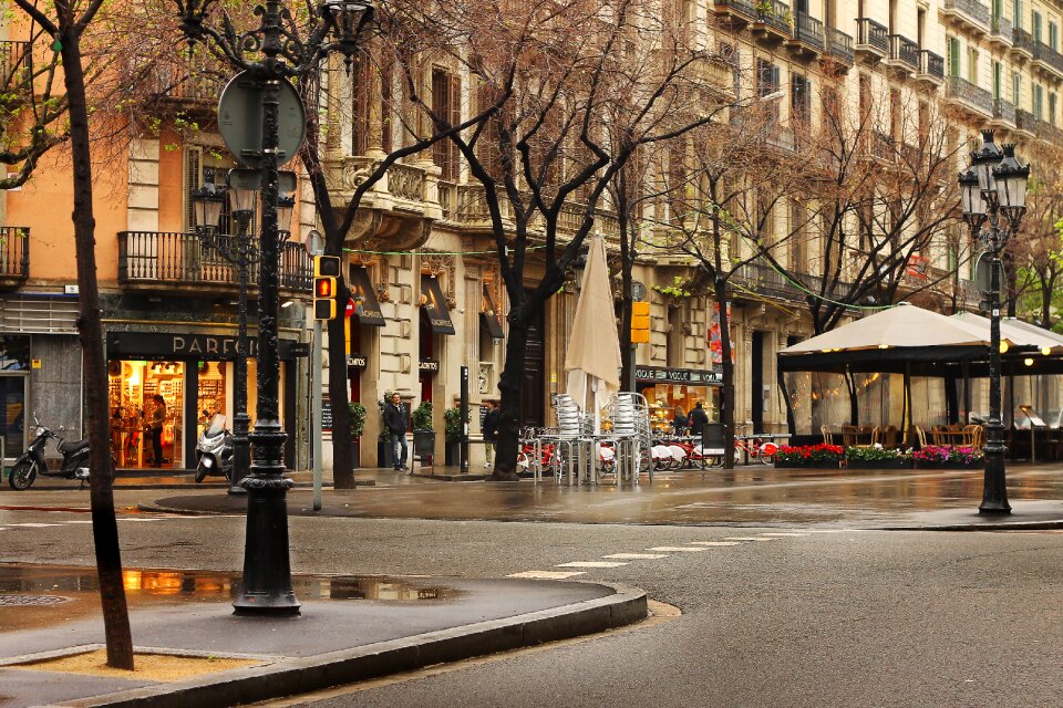 The façade of the tourism street