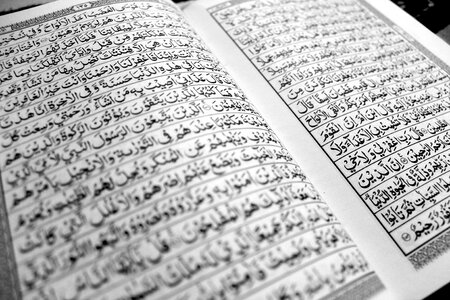 Tadarus muslim koran photo