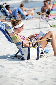Shore sunshine summer