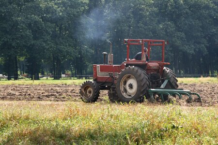 Agricultural vehicles field country life photo