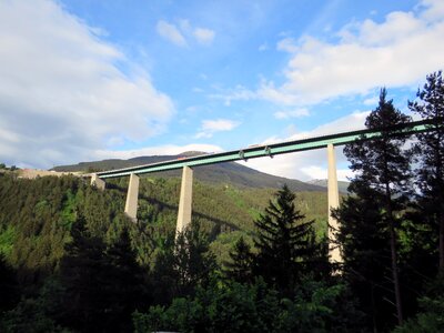 Building austria car bridge photo