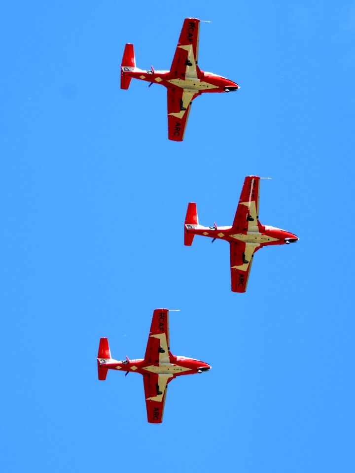 Flying formation canada