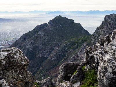 Landscape nature mountains photo