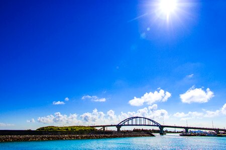 Landscape sea sky