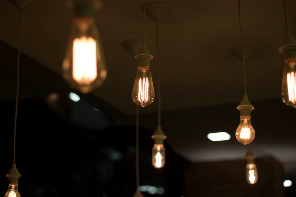 Energy lamp decoration