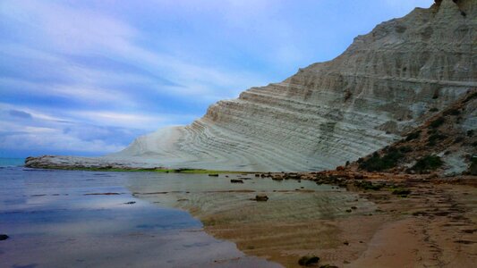 Landscape rocks water photo