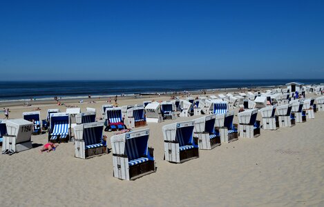 Sea beach chair sand beach