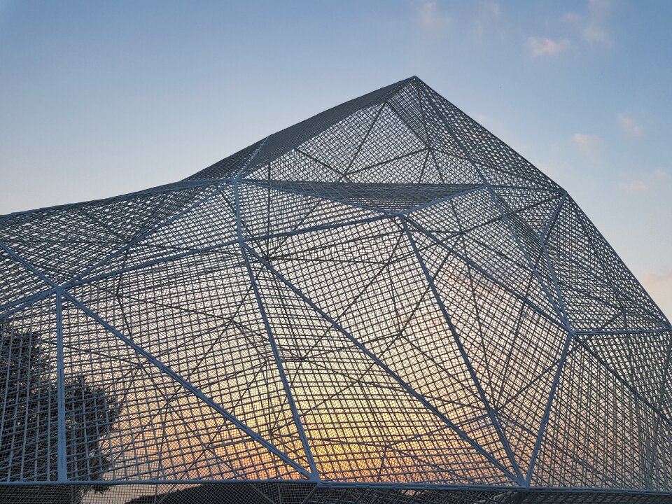 Installation sunset outdoors