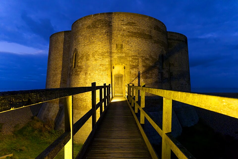 Coast night evening