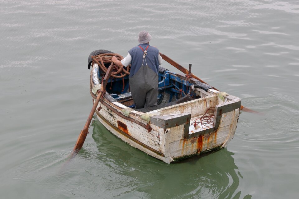 Fishing boat fisherman