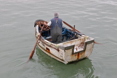Fishing boat fisherman
