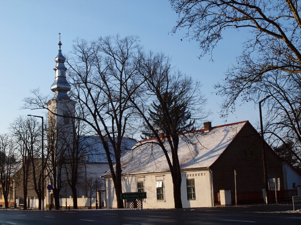 Harkány reformed church hoary