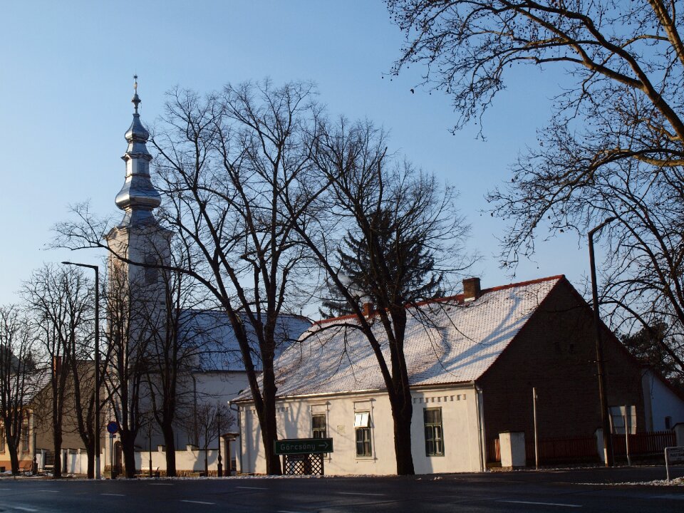 Harkány reformed church hoary photo