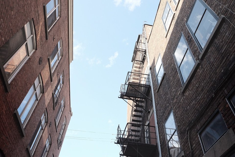 Street buildings city