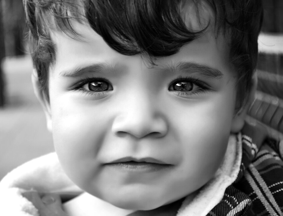 Babies the innocence laugh