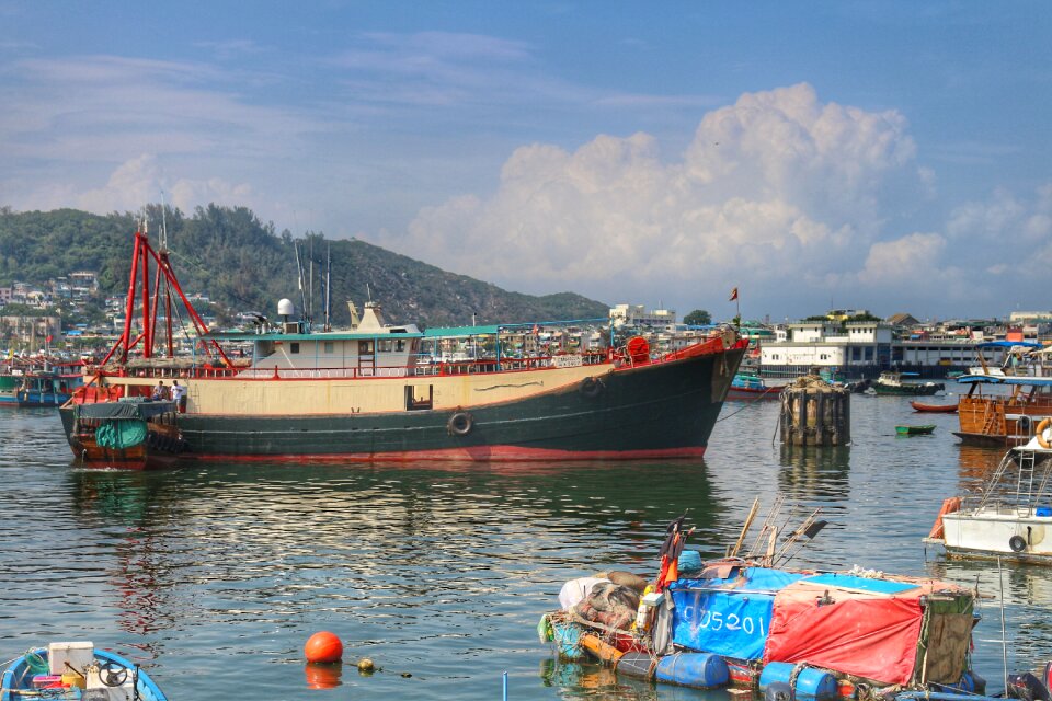 Fishing village honest sea