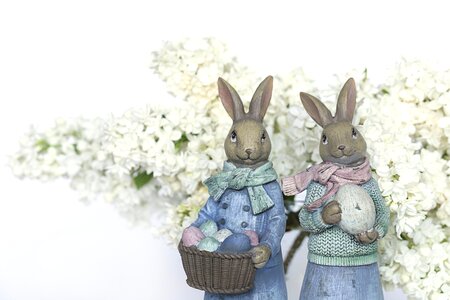 Spring decorative eggs