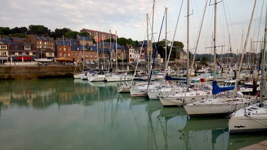 Normandy port sailing yachts