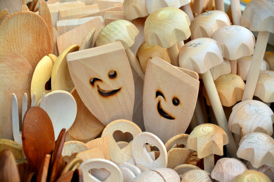 Wooden spoon kitchen utensil articles of wood