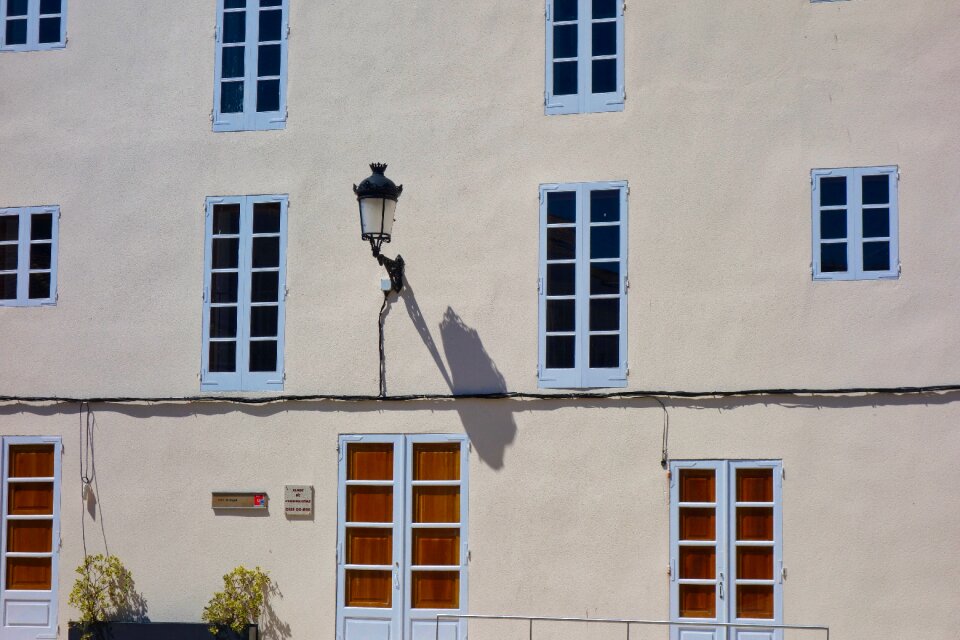 Facade window old building