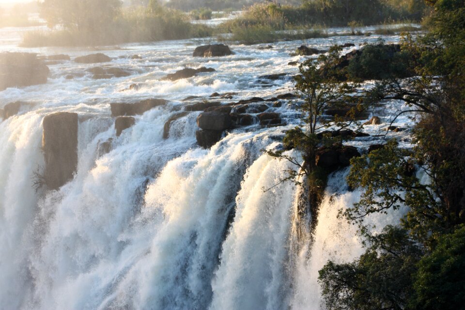 Africa water spray