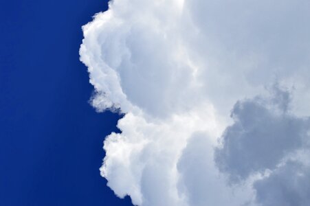 Weather sky blue