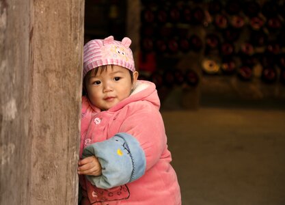 Children huang yao ancient town Free photos