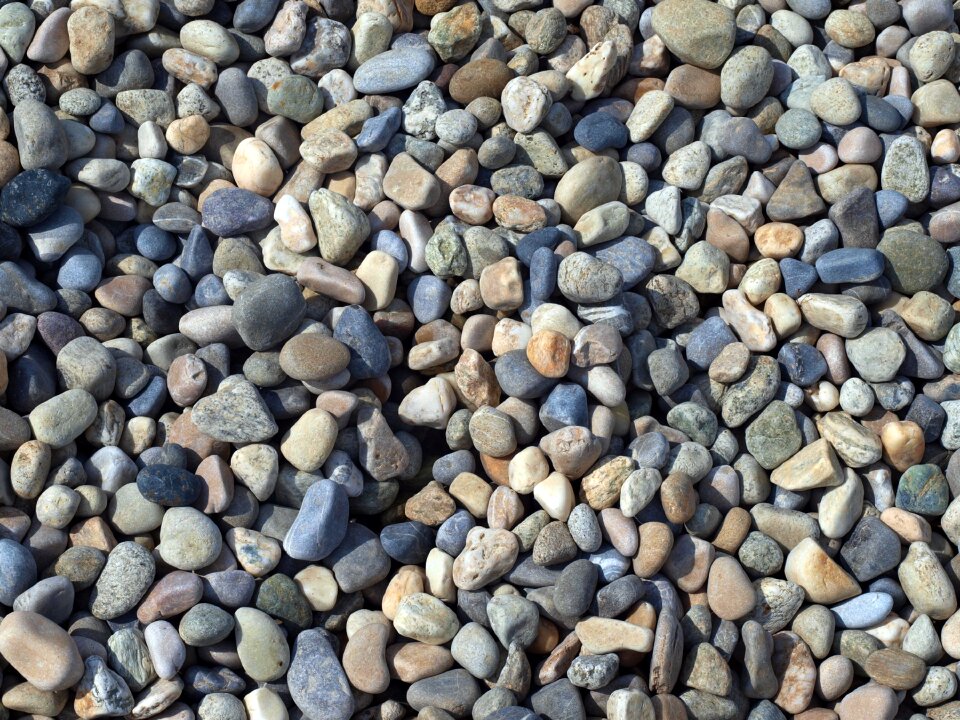 Small stones texture path stones