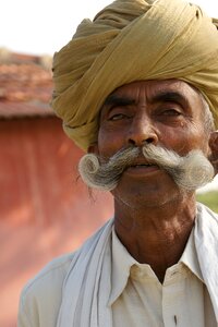 Hindu face portrait