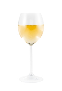 Alcohol white wine a glass of wine