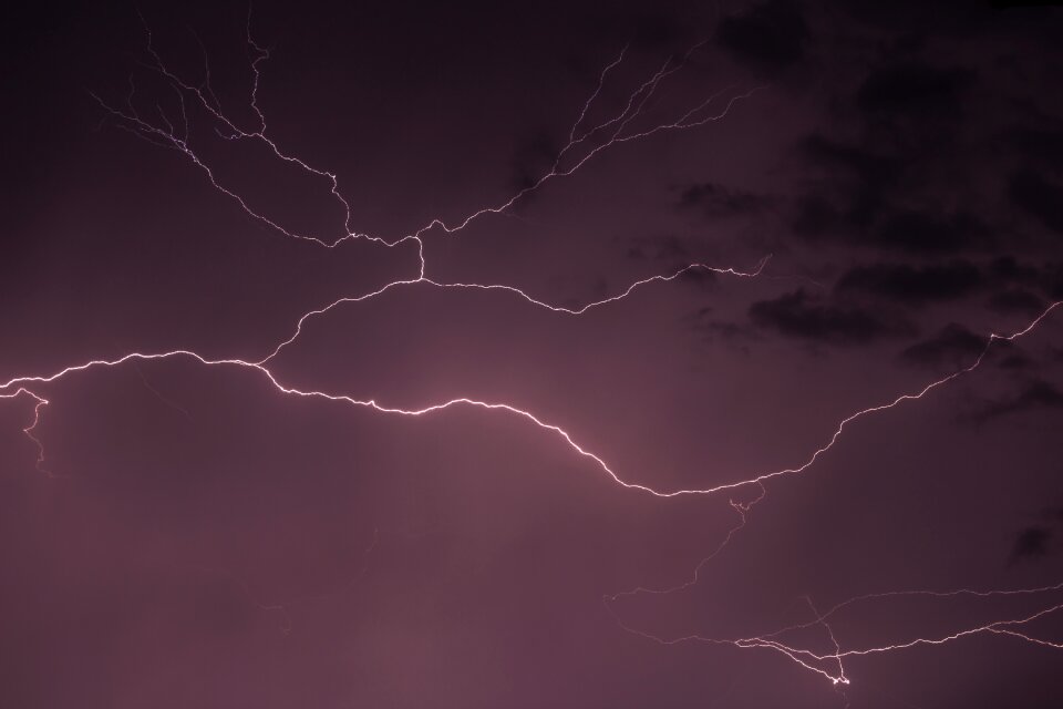 Weather thunder sky