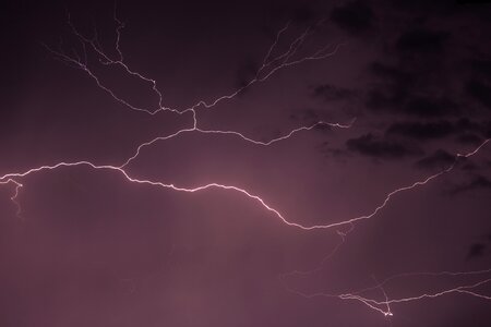 Weather thunder sky photo