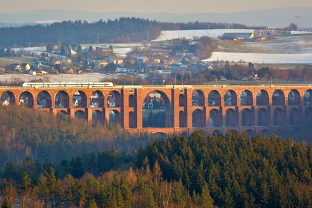 Architecture vogtland viaduct photo