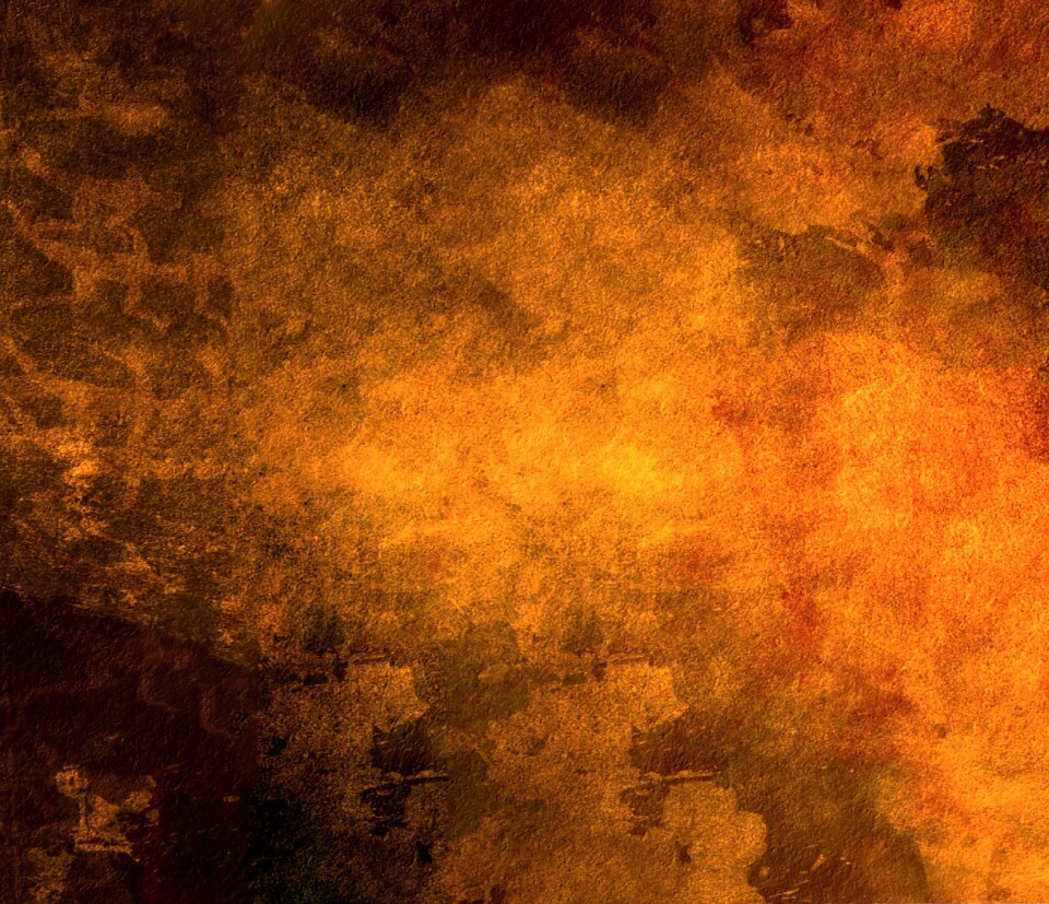 Orange light painted