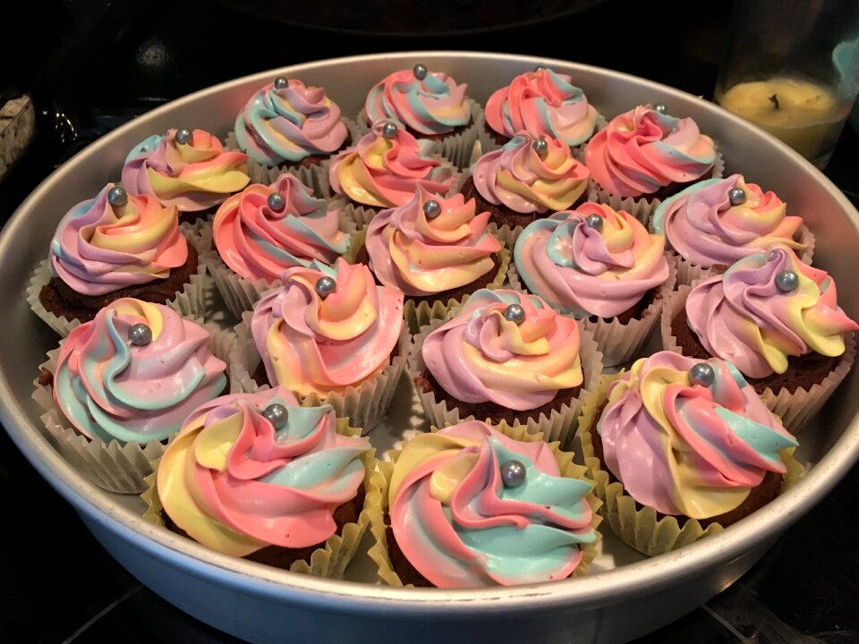 Unicorn dessert food