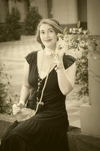 Classic timeless lady