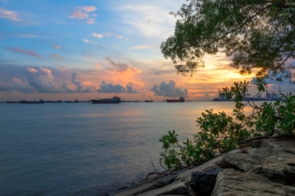 Sunset beach
