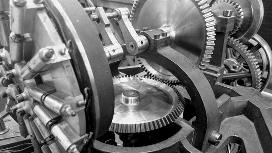 Gears machines industry