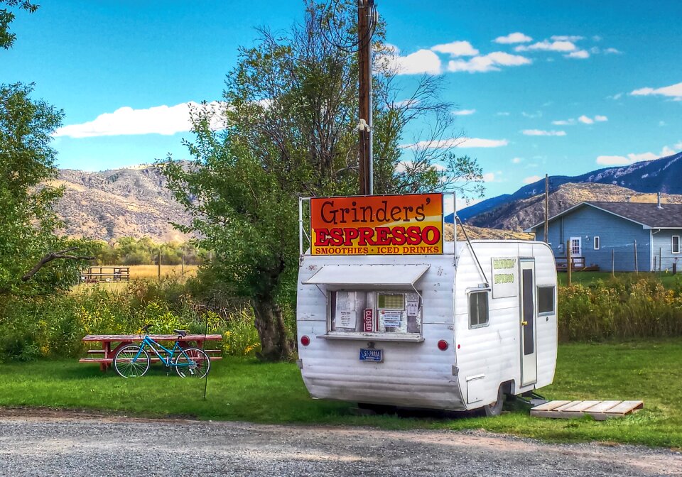 Drive in drive up outdoor