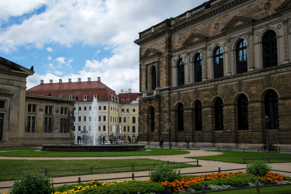 Zwinger dresden royal palace germany photo