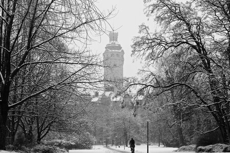 Snow park saxony