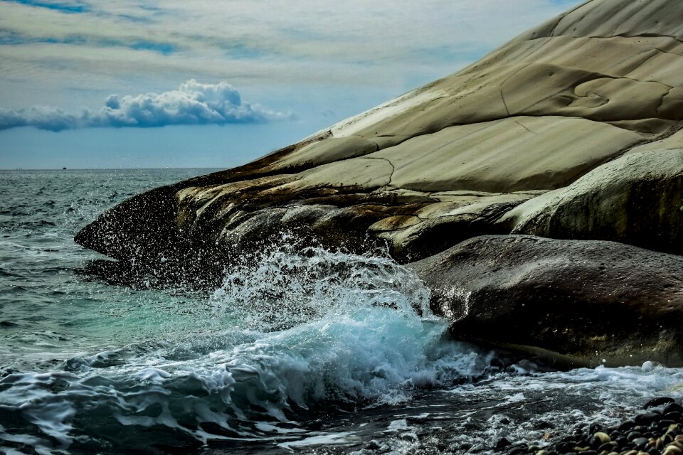 Wave rock white