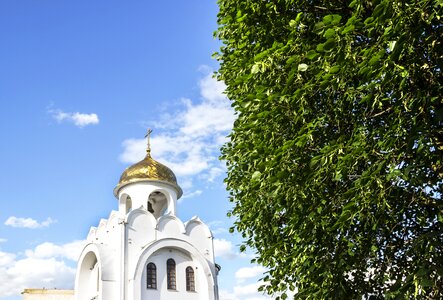Summer temple cross